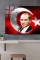 Atatürk Cam Tablo 1017