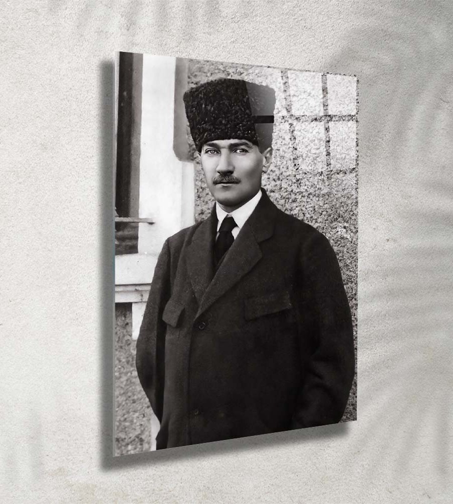 Atatürk Cam Tablo 1021